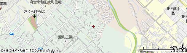 大阪府岸和田市池尻町159周辺の地図