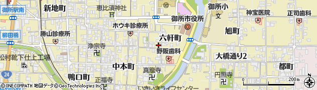 奈良県御所市1357周辺の地図