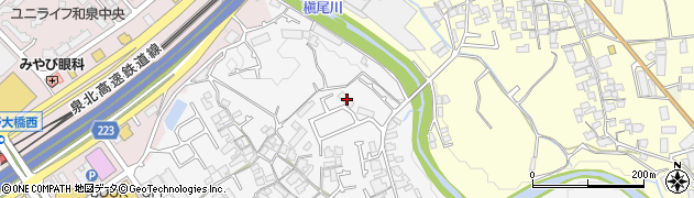 大阪府和泉市万町393周辺の地図