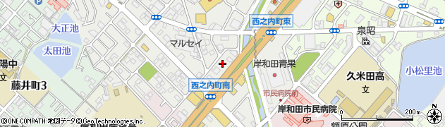 ネクステージ岸和田買取店周辺の地図