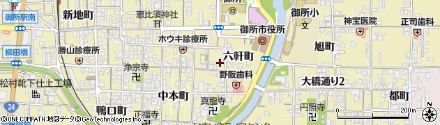 奈良県御所市1356周辺の地図