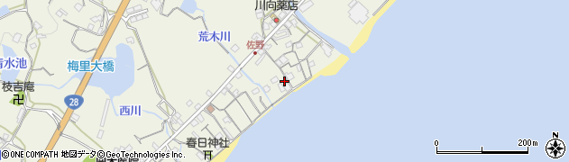 兵庫県淡路市佐野1511周辺の地図