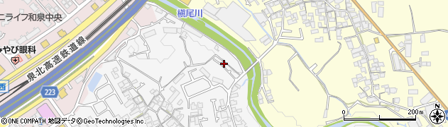 大阪府和泉市万町415周辺の地図