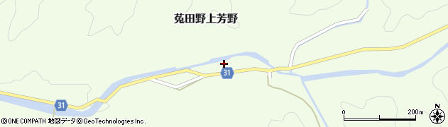 奈良県宇陀市菟田野上芳野324周辺の地図