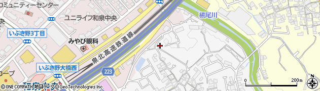 大阪府和泉市万町470周辺の地図