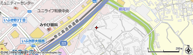 大阪府和泉市万町468周辺の地図