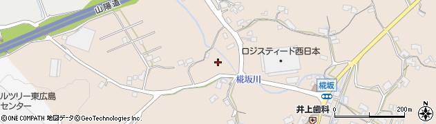 広島県東広島市志和町七条椛坂周辺の地図