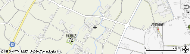 広島県東広島市志和町奥屋2009周辺の地図