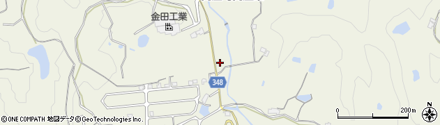 広島県東広島市高屋町高屋東周辺の地図