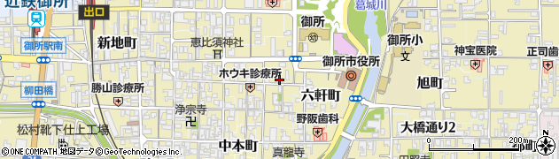 奈良県御所市1346-1周辺の地図