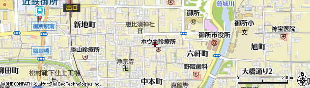 奈良県御所市1272周辺の地図