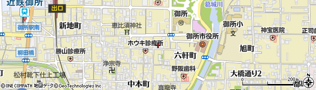 奈良県御所市1348周辺の地図