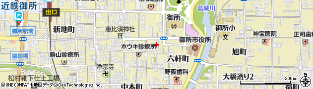 奈良県御所市1346周辺の地図