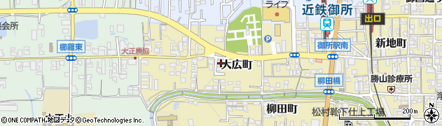 奈良県御所市279-12周辺の地図