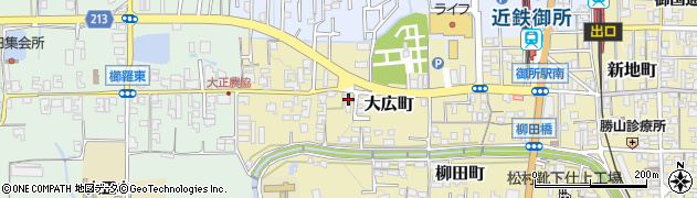奈良県御所市279周辺の地図