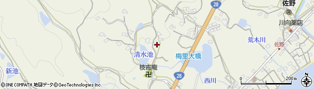 兵庫県淡路市佐野1802周辺の地図