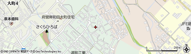 大阪府岸和田市池尻町188周辺の地図