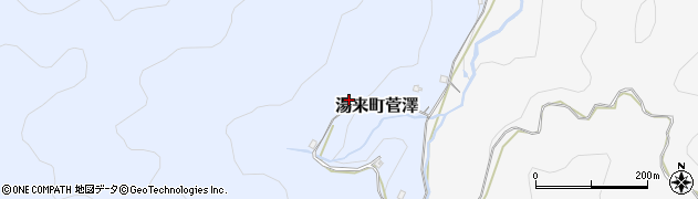 広島県広島市佐伯区湯来町大字菅澤975周辺の地図
