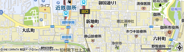 奈良県御所市163-4周辺の地図