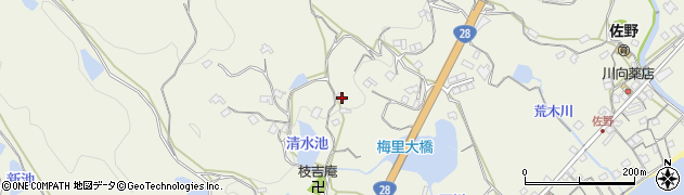 兵庫県淡路市佐野1763周辺の地図
