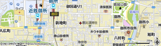 奈良県御所市118周辺の地図