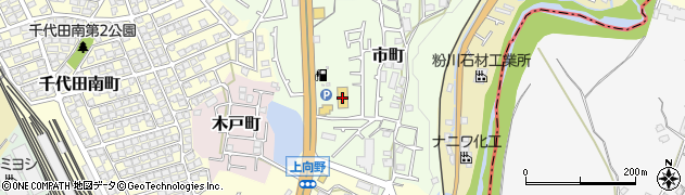 ダイソー河内長野店周辺の地図