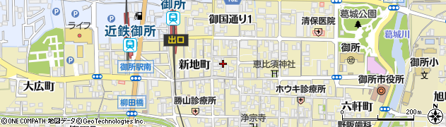 奈良県御所市122-1周辺の地図