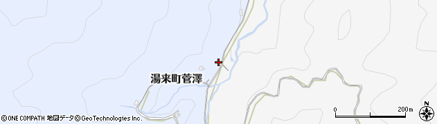 広島県広島市佐伯区湯来町大字菅澤1011周辺の地図