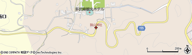 談山神社周辺の地図