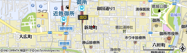奈良県御所市161周辺の地図