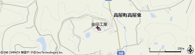 金田工業有限会社周辺の地図