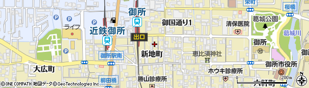 奈良県御所市162周辺の地図