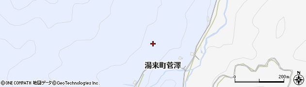 広島県広島市佐伯区湯来町大字菅澤10424周辺の地図