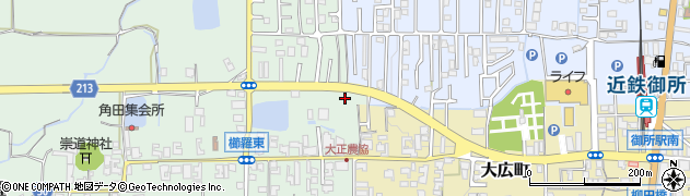 奈良ＬＰＧロジネット株式会社周辺の地図