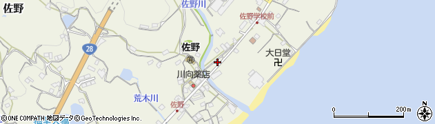 兵庫県淡路市佐野946周辺の地図
