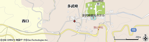 奈良県桜井市多武峰388周辺の地図