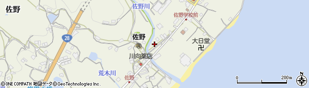 兵庫県淡路市佐野950周辺の地図