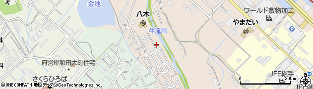 大阪府岸和田市今木町402周辺の地図