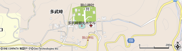 奈良県桜井市多武峰432周辺の地図