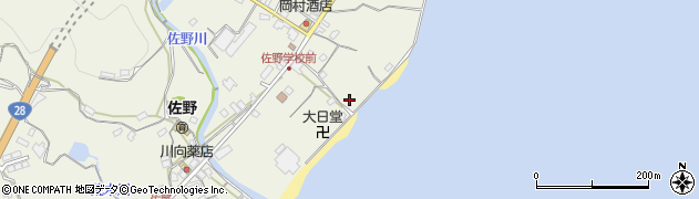兵庫県淡路市佐野875周辺の地図