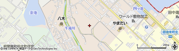 大阪府岸和田市今木町周辺の地図