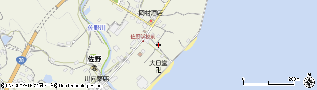兵庫県淡路市佐野861周辺の地図