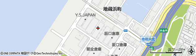大阪府岸和田市地蔵浜町周辺の地図