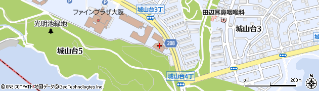 堺市立　南こどもリハビリテーションセンターつぼみ診療所周辺の地図