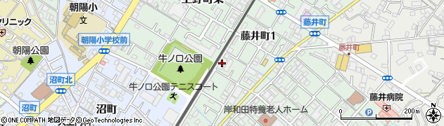 株式会社フランス屋　岸和田第一工場周辺の地図