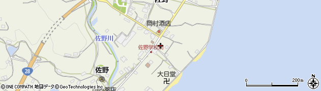 兵庫県淡路市佐野855周辺の地図