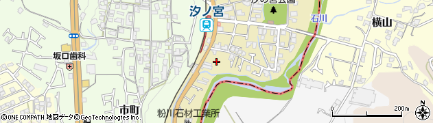 大阪府河内長野市汐の宮町30周辺の地図