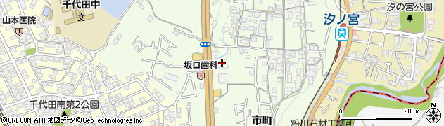 ぱーぷる　河内長野店周辺の地図