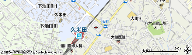 エールック久米田店周辺の地図