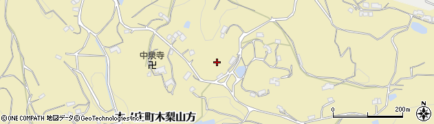 広島県尾道市木ノ庄町木梨山方周辺の地図